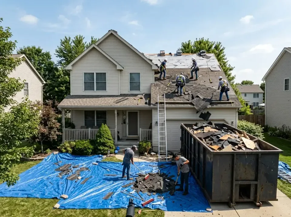 roof-replacement-debris-remova-004 — frequently asked questions, Cheapest Dumpster Rentals in Lake Shastina, CA